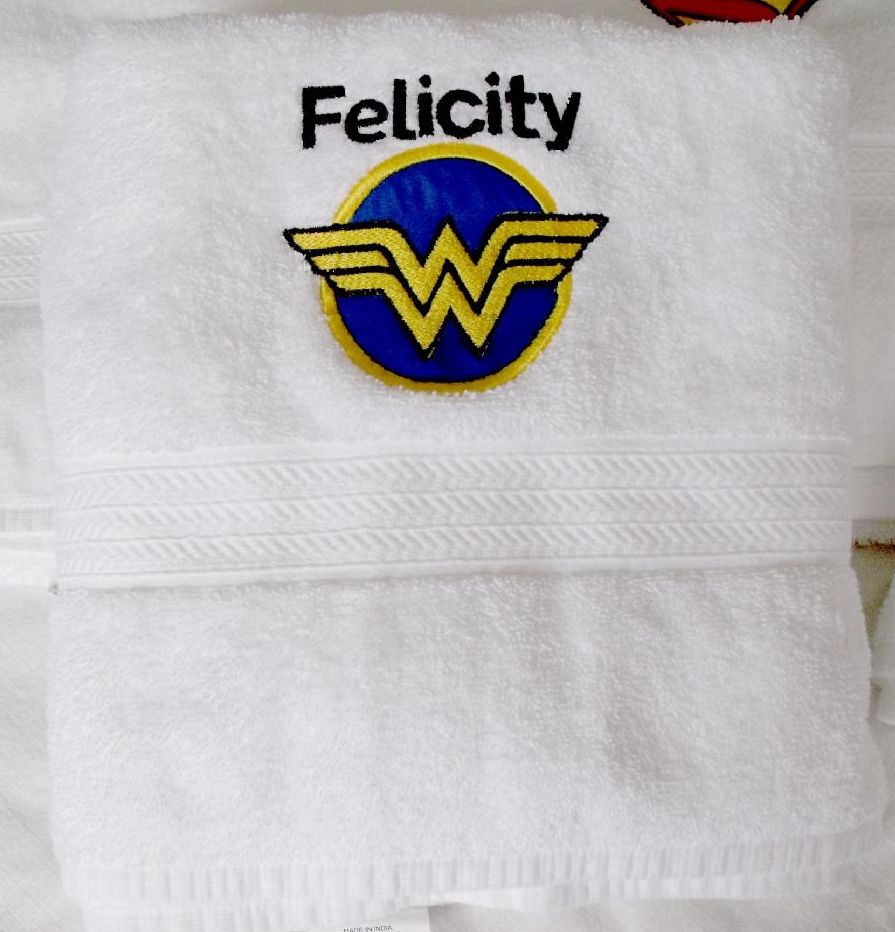 Super Woman Towel Customized locally